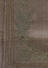 Pure Pashmina Kaani Jamawar Shawl D - 124 - G BLACK