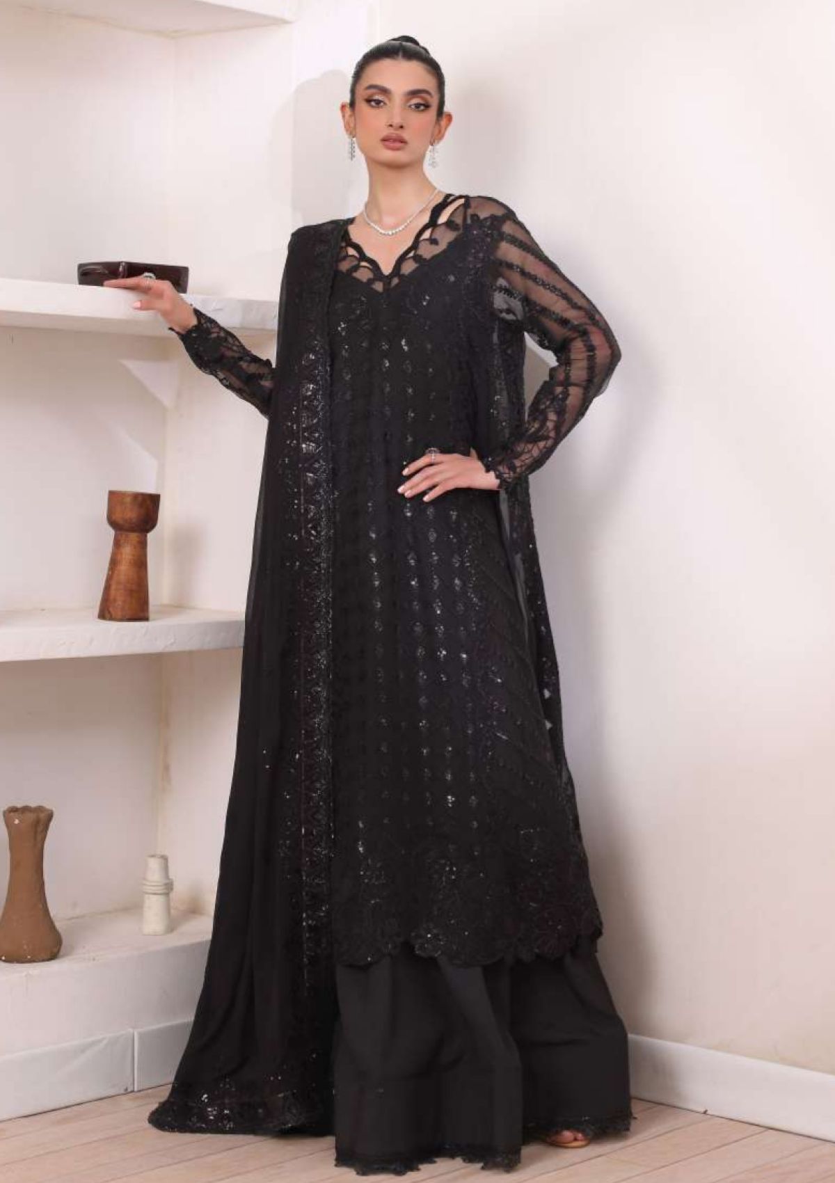 Formal Collection - Noor - Saadia Asad - Chiffon - De Luxe - NCD24#04 - Natalia