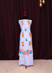 Lawn Collection - Rubaaiyat - Embroidered - Hand Print - RHP#1D