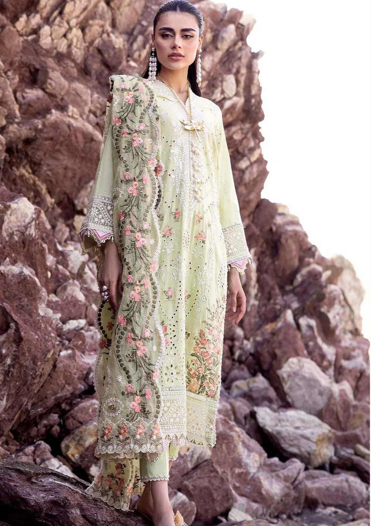 Lawn Collection - Muscari - Luxury Embroidered - MLEC#921