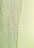 Winter Collection - Riwaj - Bamber Chikankari W/ Mukesh Work - L Yellow