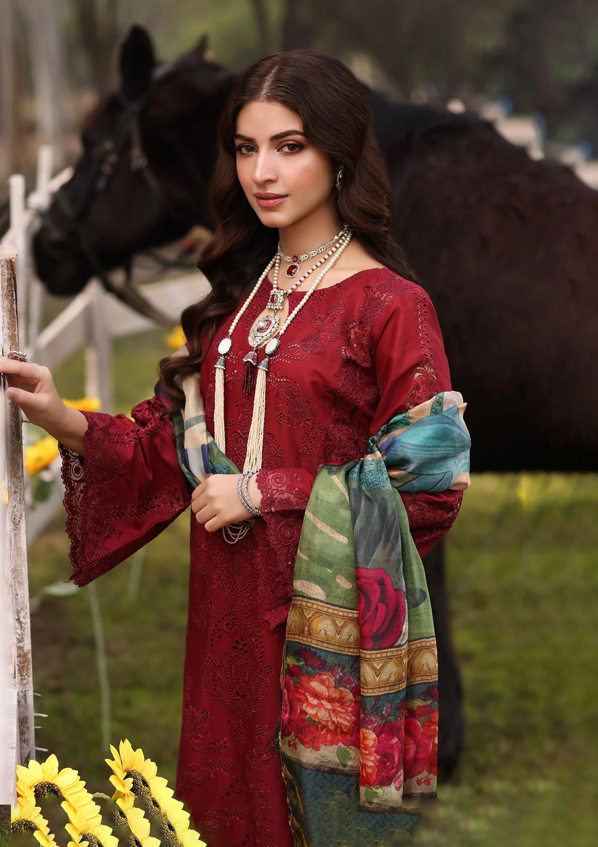 Lawn Collection - Kahf - Festive - KFL24#02 - Alora