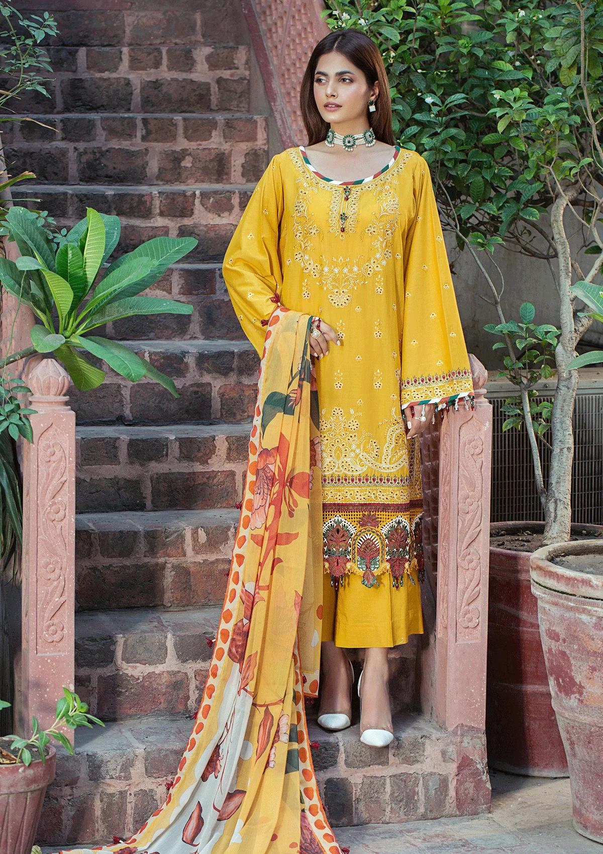 Lawn Collection - Rubaaiyat - Chikankari - RC#3