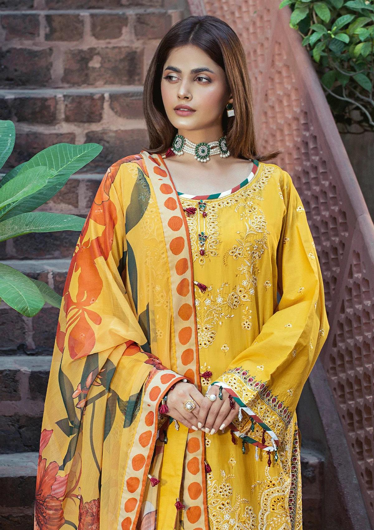 Lawn Collection - Rubaaiyat - Chikankari - RC#3