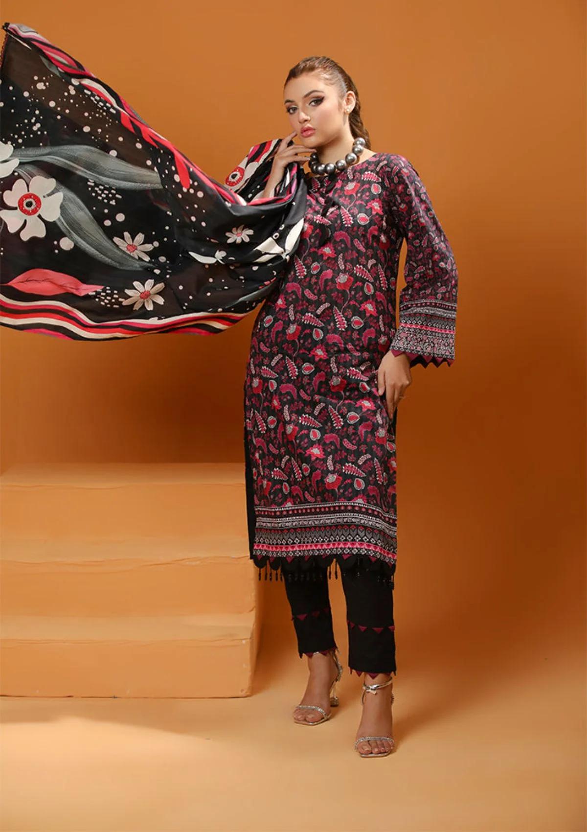 Lawn Collection - Paltar - Gulposh - PF#022404 - Surkh