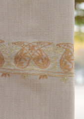 Wool Ari Work Shawl D - 24 - FAWN