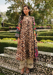 Lawn Collection - Elaf Premium - Printed - EEP#06A - Menagerie