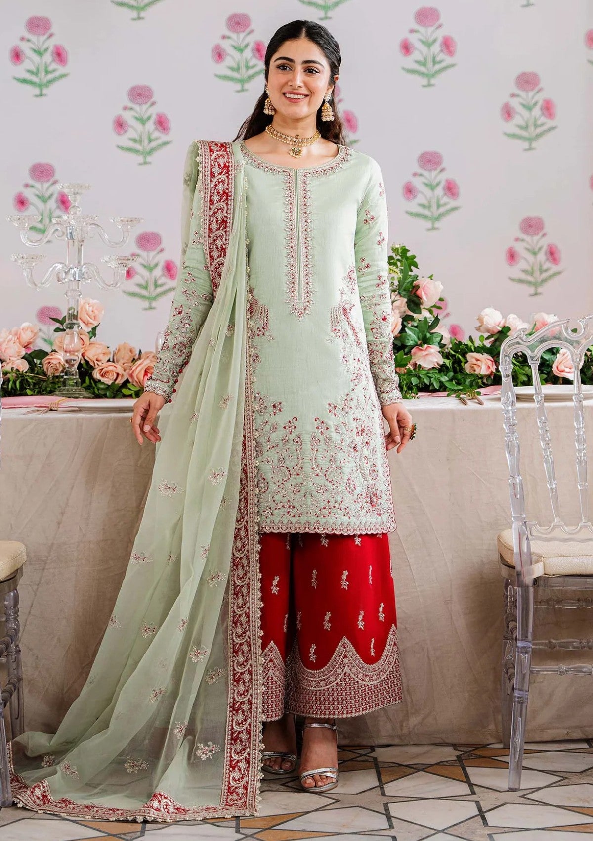 Formal Collection - Akbar Aslam - Shadmani - AAS24#1505 - Zari