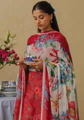 Lawn Collection - Coco by Zara Shahjahan - Coco Prints - CZA24#9 - POMEGRANATE