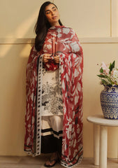 Lawn Collection - Coco by Zara Shahjahan - Coco Prints - CZA24#8 - PLUM