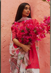 Lawn Collection - Coco by Zara Shahjahan - Coco Prints - CZA24#2 - COCO CHERRY