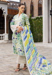 Lawn Collection - Zainab Chottani - Tahra - ZCT#10A - FROSTY ORCHID