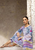 Lawn Collection - Zainab Chottani - Tahra - ZCT#10B - FROSTY ORCHID