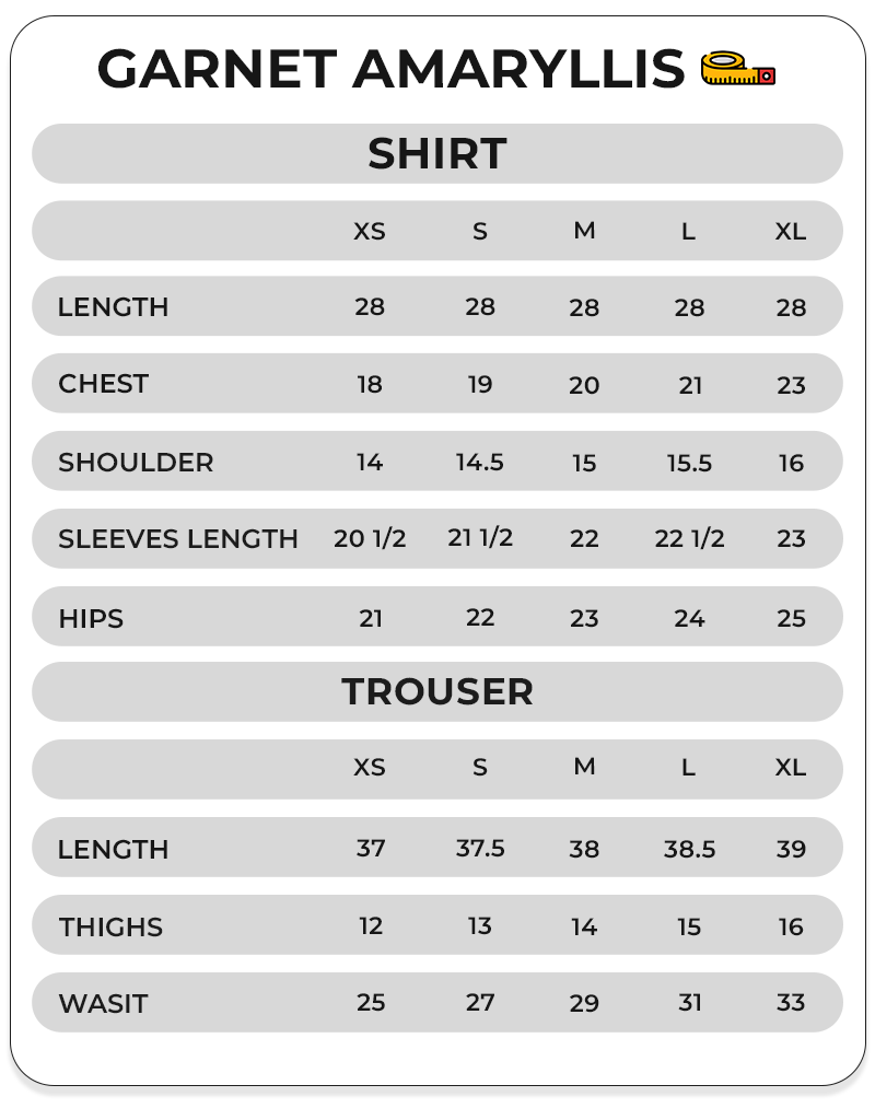 Size Chart Image