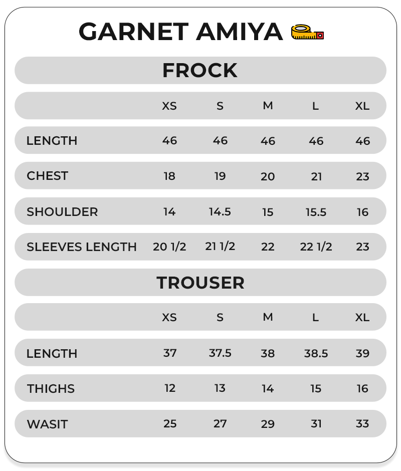 Size Chart Image