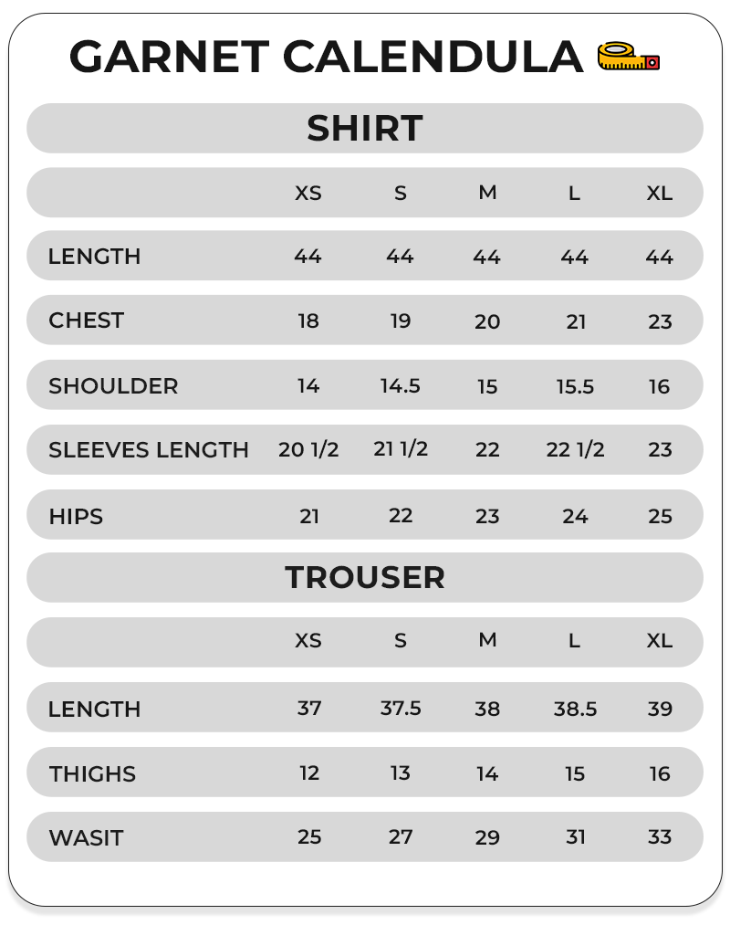 Size Chart Image