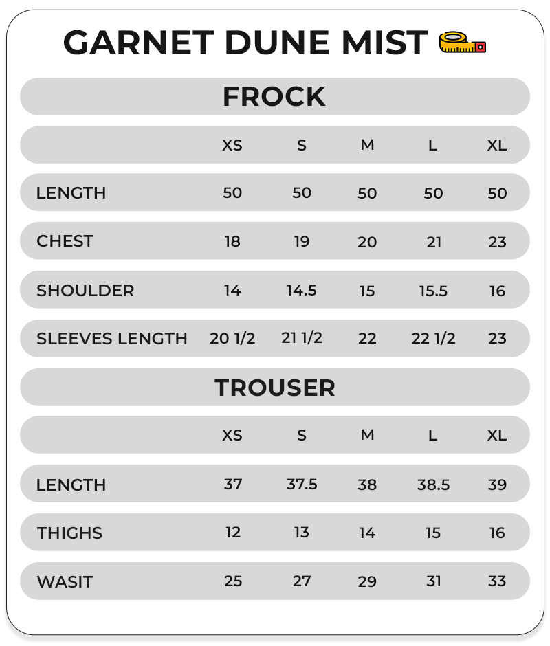 Size Chart Image