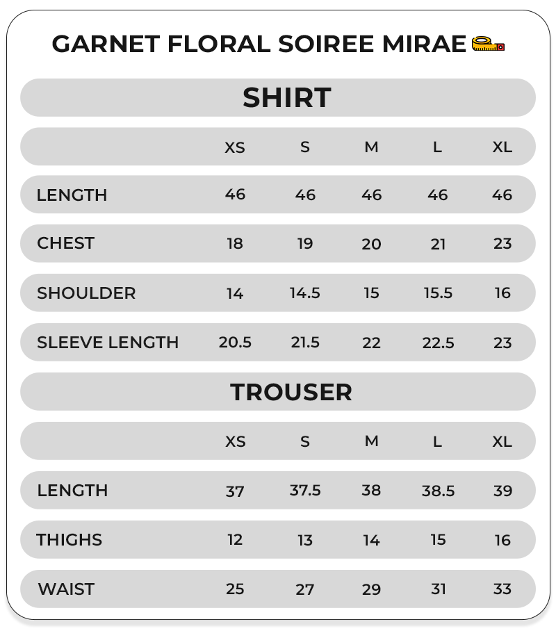 Size Chart Image