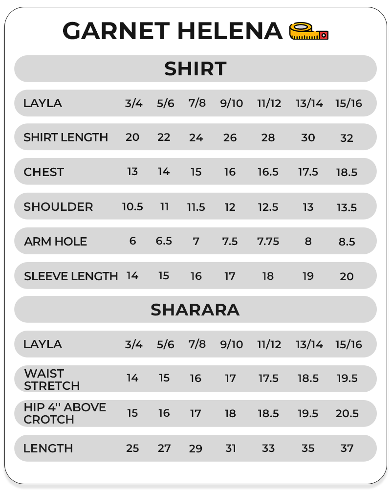 Size Chart Image