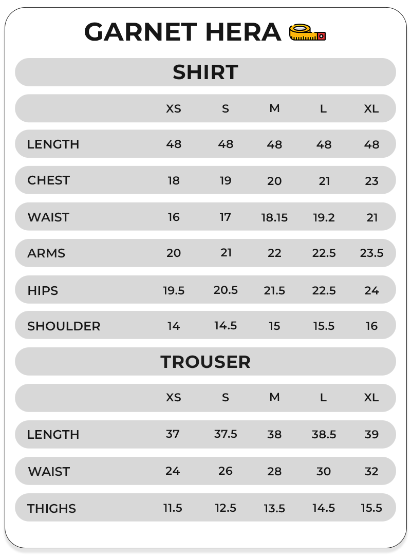 Size Chart Image