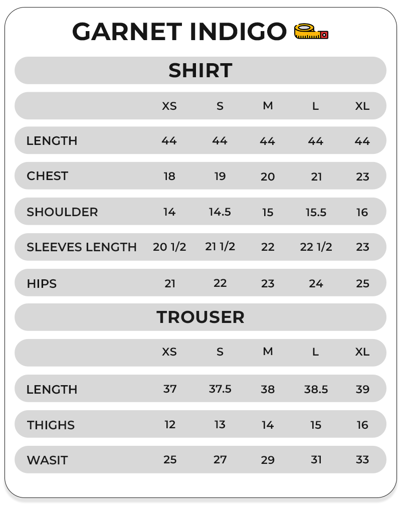 Size Chart Image