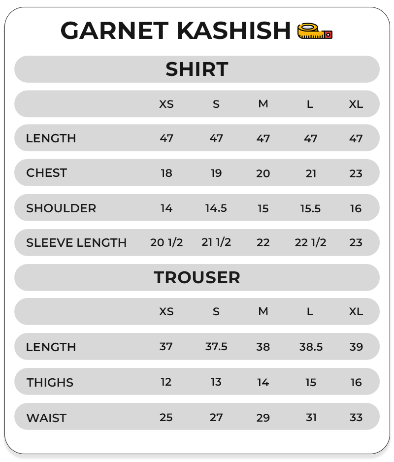 Size Chart Image