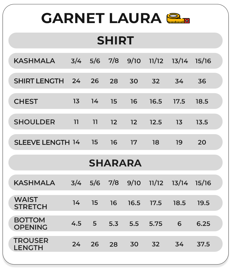 Size Chart Image