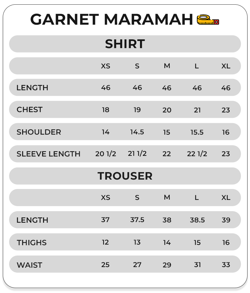 Size Chart Image