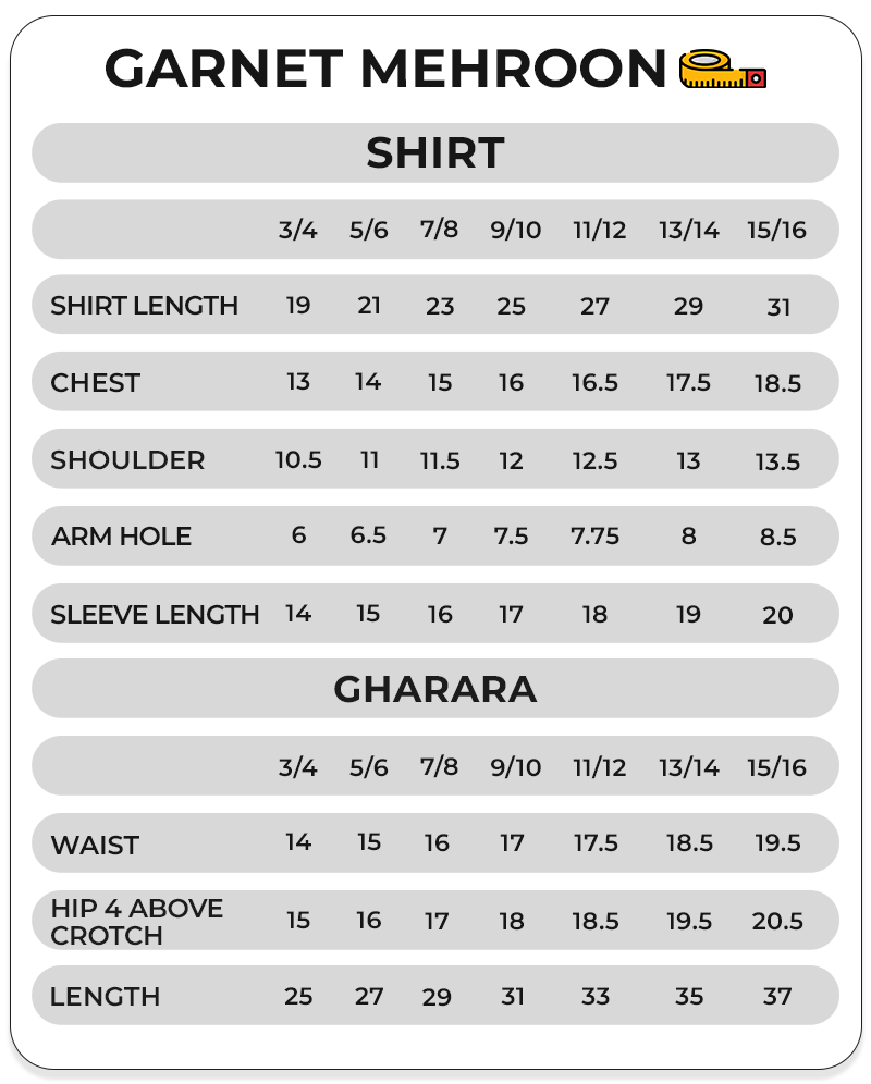 Size Chart Image