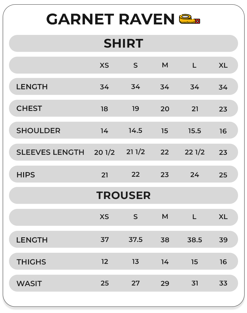 Size Chart Image