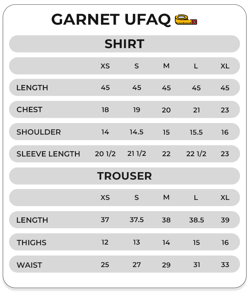 Size Chart Image