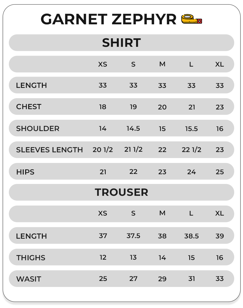 Size Chart Image