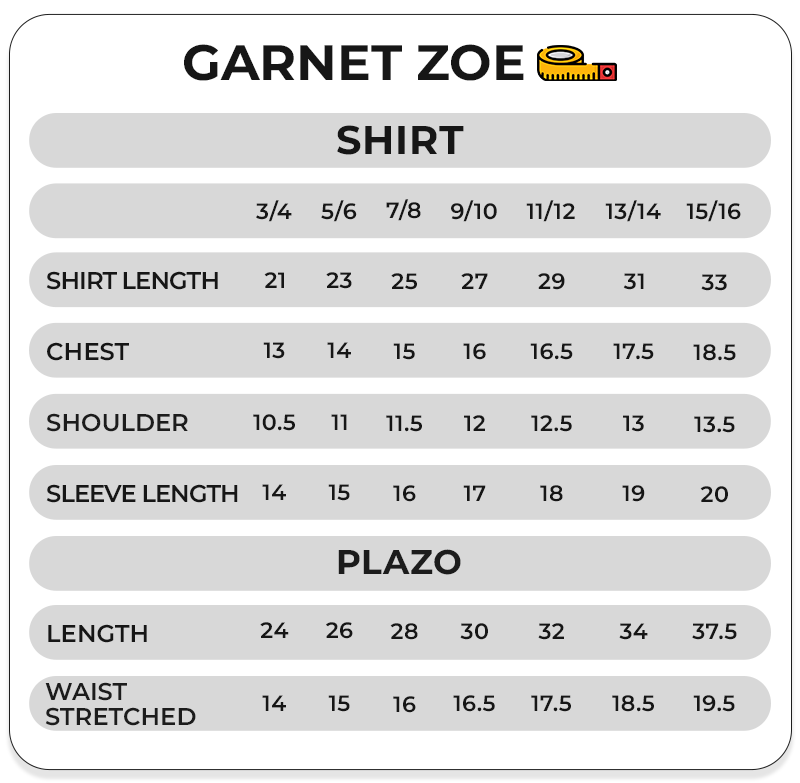 Size Chart Image