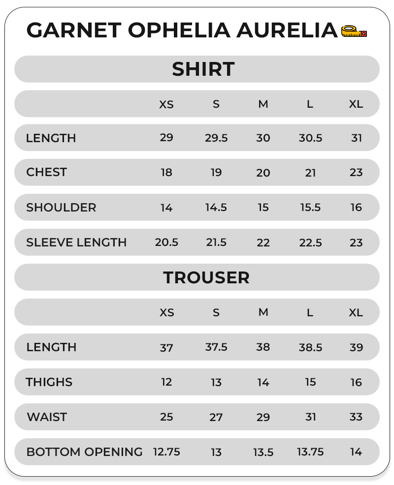 Size Chart Image