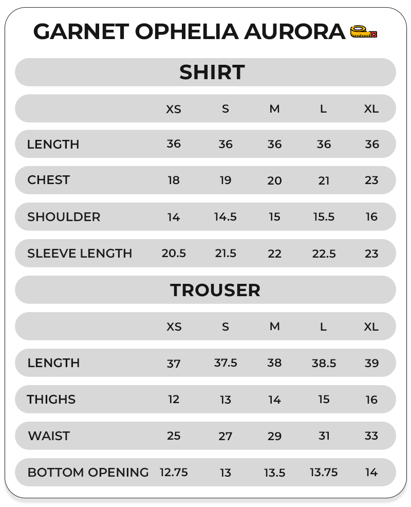 Size Chart Image