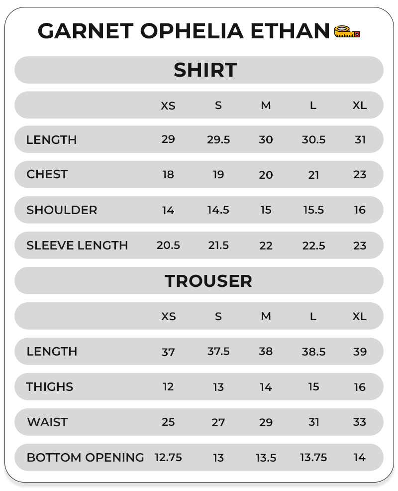 Size Chart Image