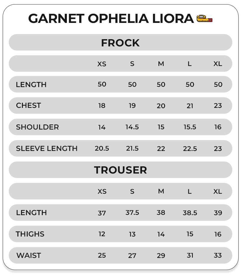 Size Chart Image