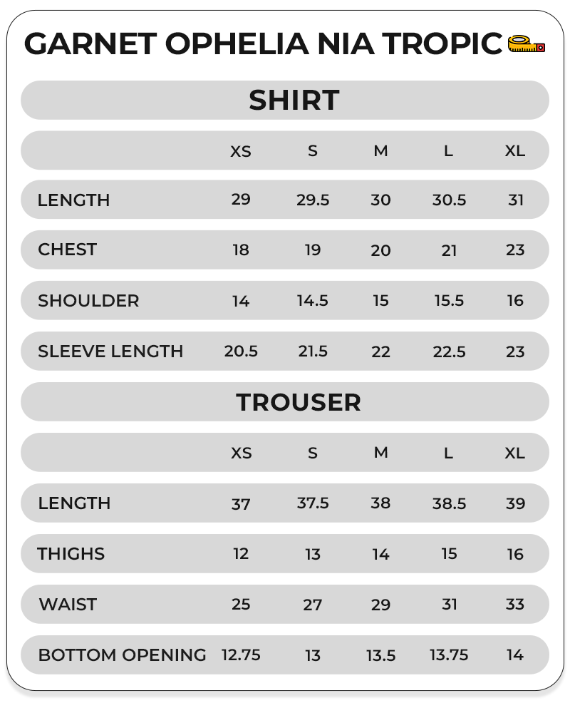 Size Chart Image