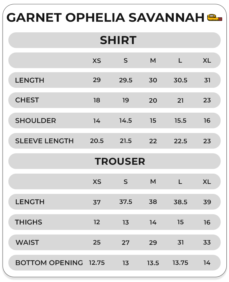 Size Chart Image