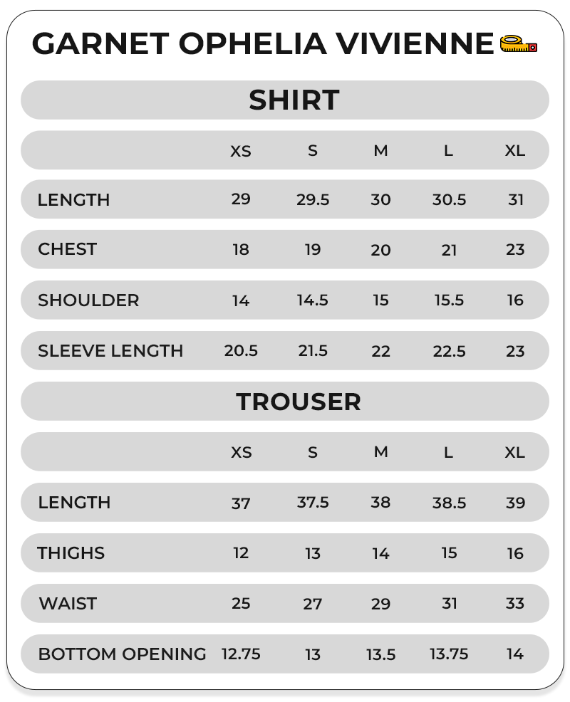 Size Chart Image