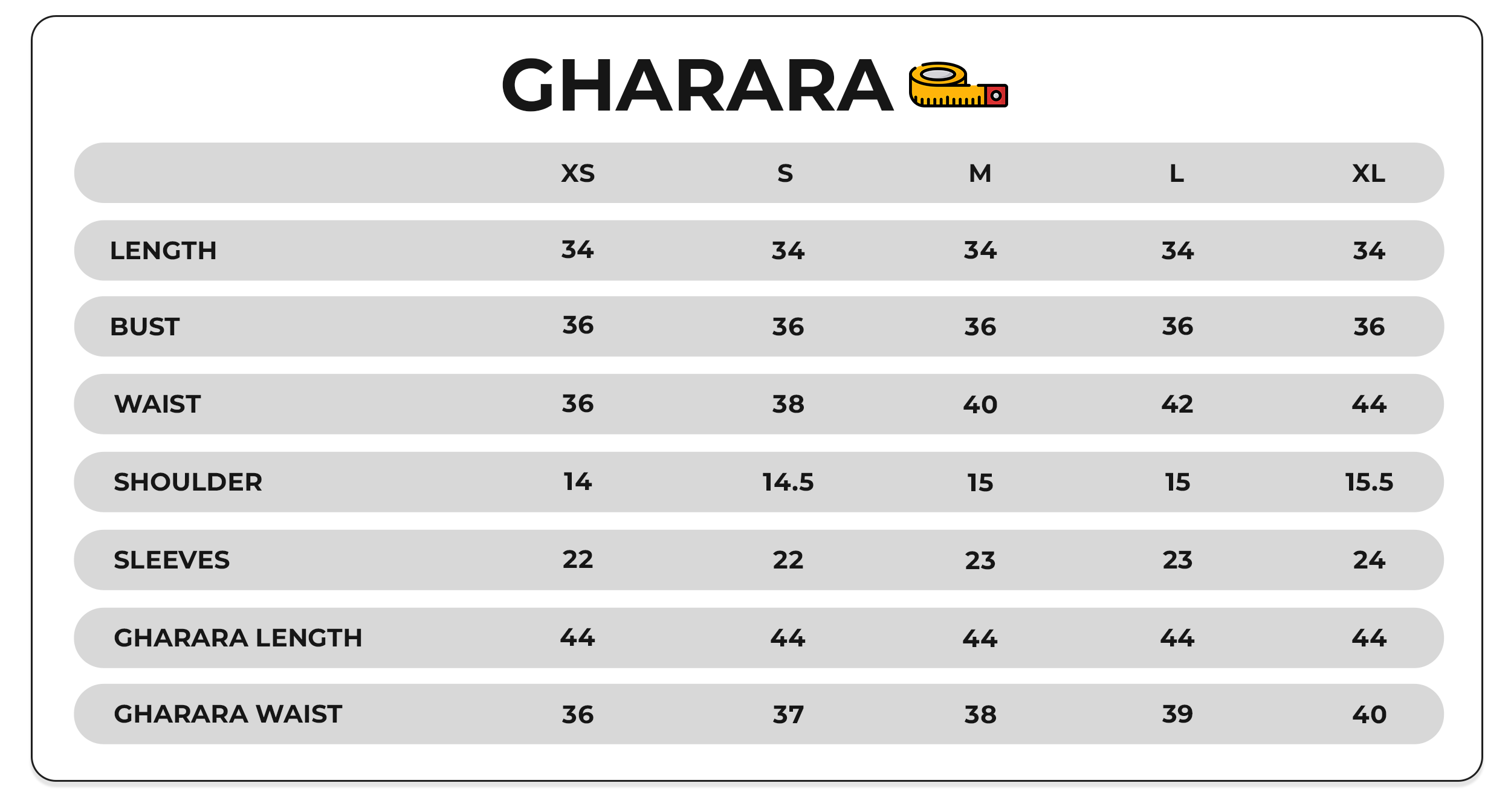 Size Chart Image