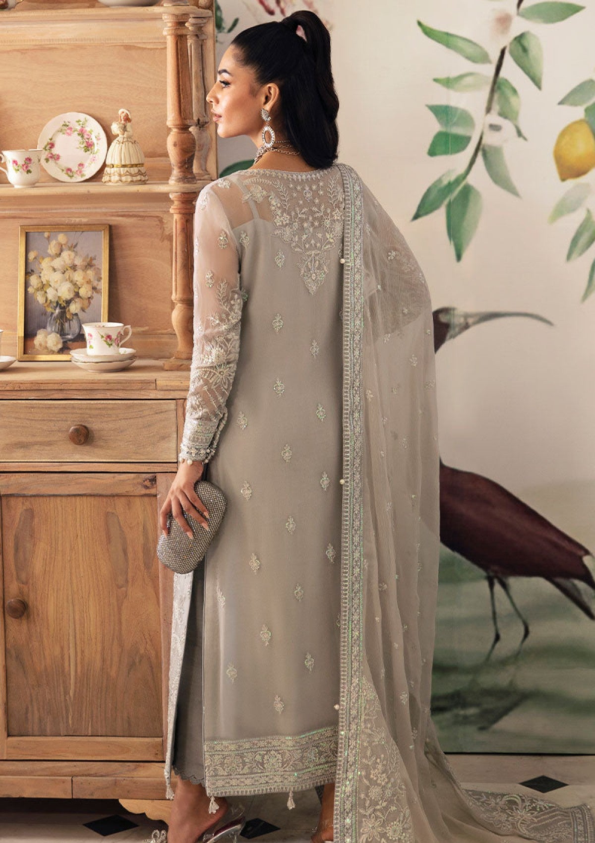 Formal Collection - Gulaal - Embroidered Chiffon - Vol 02 - GEC24#08 - Aubrey