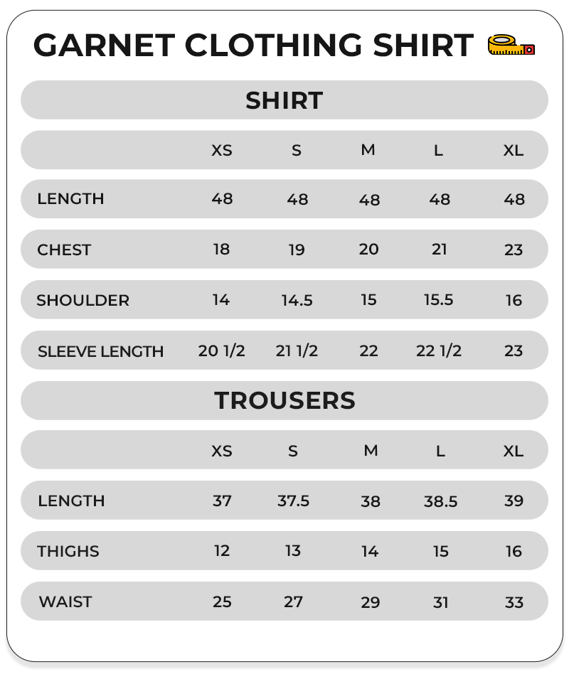 Size Chart Image