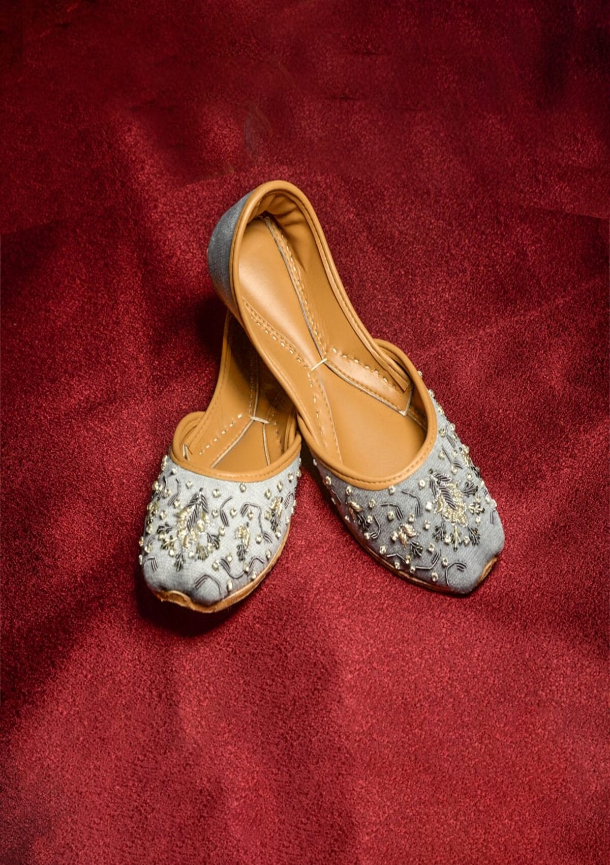 Footwear Collection - Chamak - Grey Loom - D#038