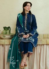 Lawn Collection - Zara Shahjahan - Coco - Unstitched 24 - ZC#3B - GUL MOHAR