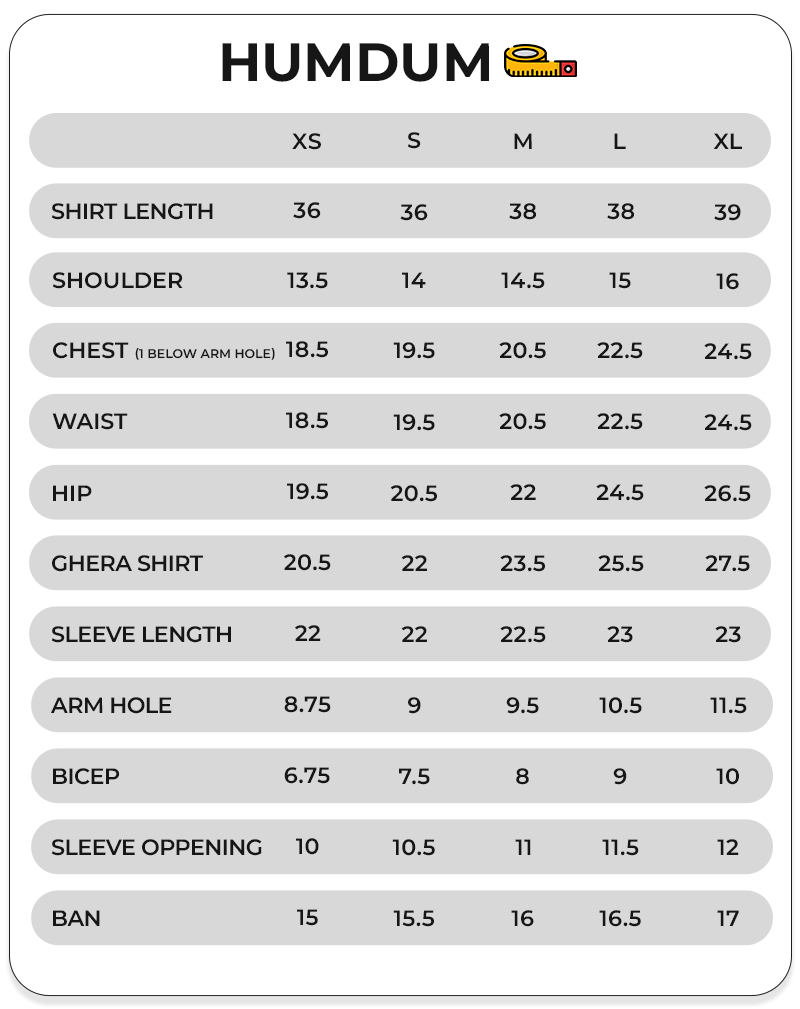 Size Chart Image