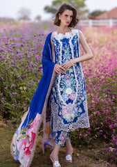 Lawn Collection - Mushq - Hemline - The Secret Garden - MH#2B