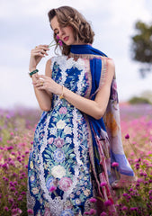 Lawn Collection - Mushq - Hemline - The Secret Garden - MH#2B