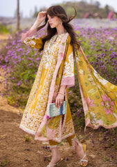 Lawn Collection - Mushq - Hemline - The Secret Garden - MH#4B