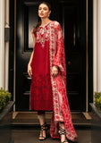 Lawn Collection - Mushq - Hemline Odyssey - HMC#06 - CRIMSON CHIC